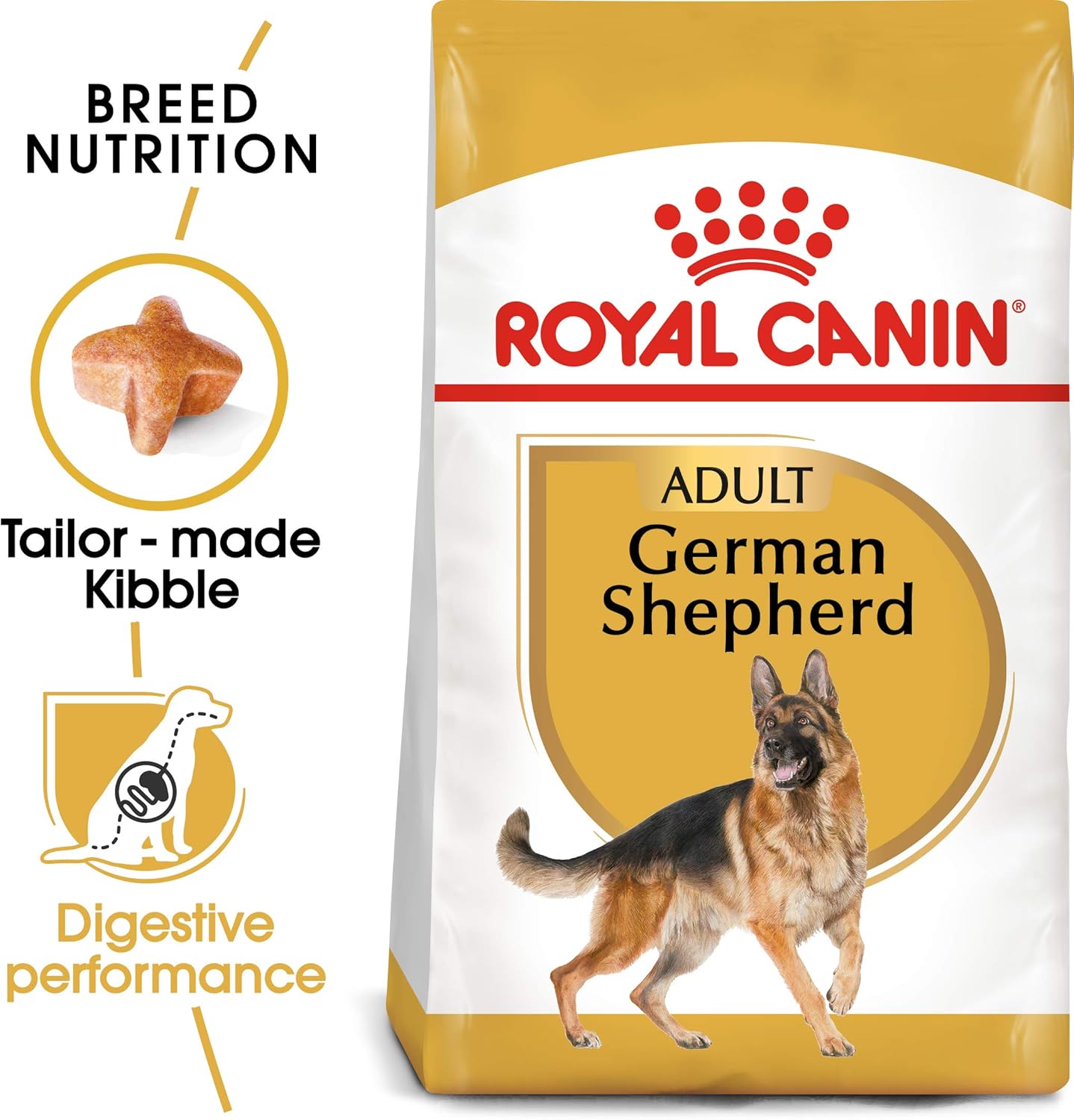 Royal Canin طعام جاف للراعي الألماني البالغ - الصورة 2